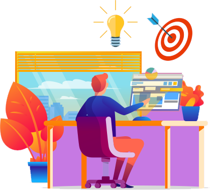 Advogado analisando gráficos de cálculos em um tablet